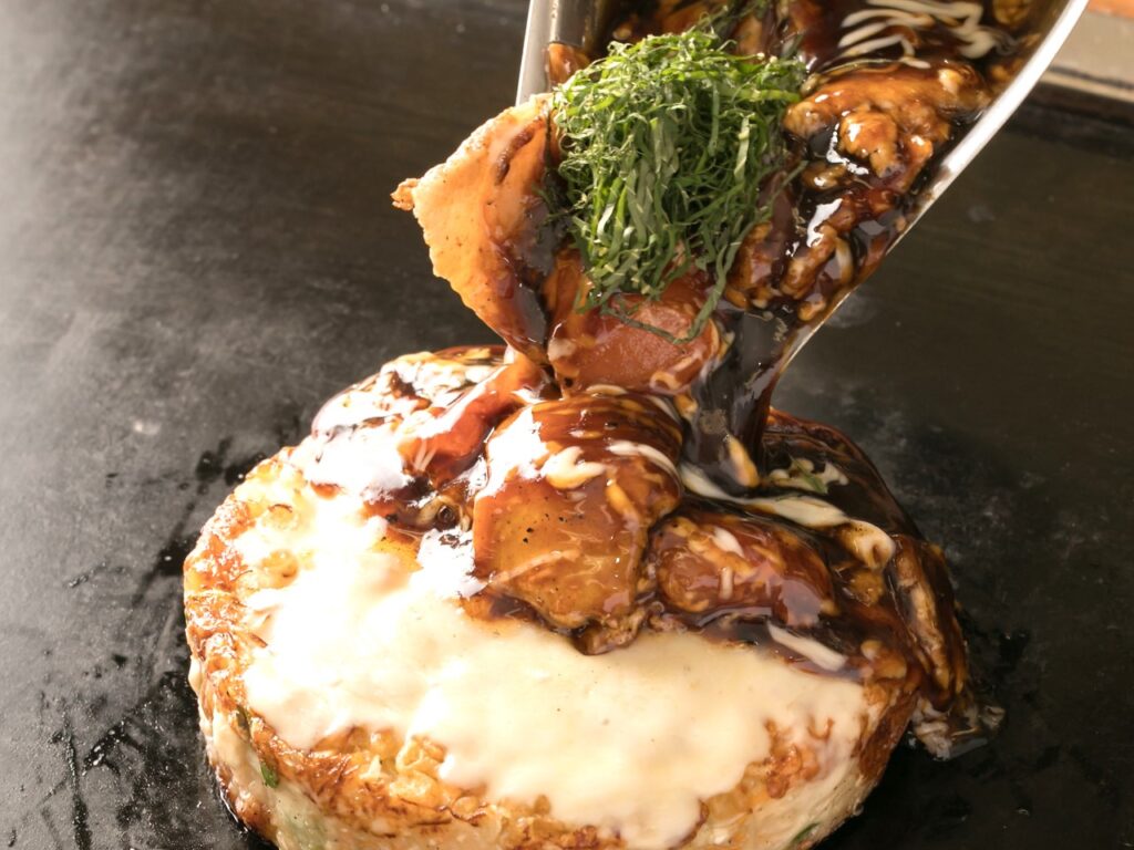 Tomato Okonomiyaki 
(Our Specialty)